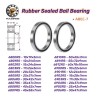 Set med 2 tätade RS-kullager ABEC 7 - 6810RS, 6800RS, 6801RS, 6802RS, 6803RS, 6804RS, 6805RS  - 2 Passar enligt referens 6810RS,