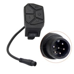 Panel 7w1: zasilanie, światła, kierunkowskazy i tryby do iScooter iX3, iX4, iX7 Pro, Smartgyro, Urban Glide lub podobne  - 7 Pas