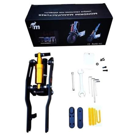 Monorim X5 - Framfjädring för Xiaomi 5 Pro elsparkcykel eller liknande Monorim - 3 Passar Xiaomi 5 Pro eller motsvarande modelle