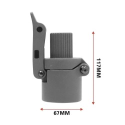 Pieza de plegado para Segway Ninebot MAX G2, repuesto con tornillo y palanca  - 25 Diseñada para el mecanismo de plegado del Seg