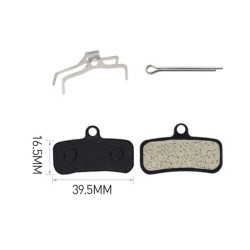Plăcuțe frână Shimano Saint M810/M820, Zee M640, XTR M9120, XT M8020, Deore MT520 și TRP Quadiem/Slate T4  - 3 
Compatibile cu n