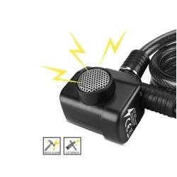 Cadeados com alarme de alta sensibilidade -potência de ruído superior a 100 decibéis. Chave, controle remoto ou aplicativo móvel