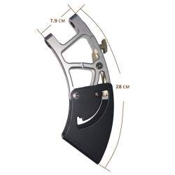 Folding module with lock button for 10-inch scooter  - 1  