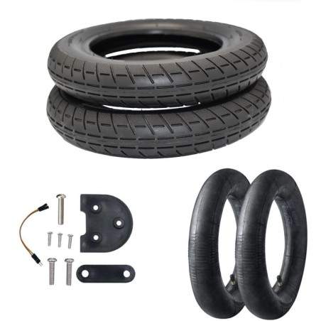 Kompleti kotača marke Emove marke 10 inča za Xiaomi PRO crno - crveno - bijelo  - 2  