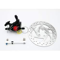 Täydellinen musta xTech-jarrusatulasarja laitteille Xiaomi M365, 1S, Pro2 tai M365 Pro ZOOM xTech - 1 Zoom Xtech HB100 musta jar