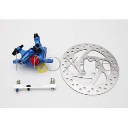 Komplett blå xTech-bromsats för Xiaomi M365, 1S, Essential, Pro2 eller M365 Pro. ZOOM xTech - 4 
Zoom Xtech HB100 blå broms komp