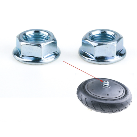 Møtrik og holdeskive til motoren til Xiaomi elektrisk scooter, Ninebot eller lignende Xiaomi - 2 Specifikation:Varetype: Møtrik,