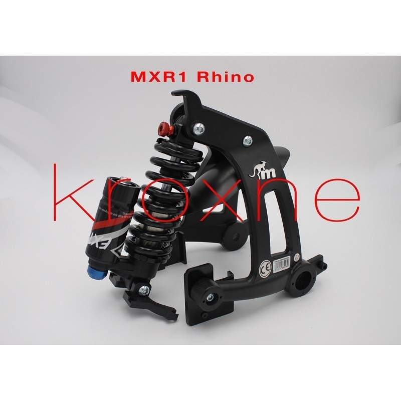 Monorim MXR1 Rhino - Air + coil - sistema de suspensão traseira para scooters elétricos Ninebot Max Monorim - 1 Instale a nova s