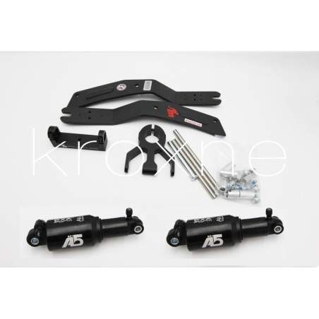 DMX0-UK - Aggiorna la sospensione anteriore del tuo scooter elettrico Ninebot Max al doppio smorzamento Monorim - 31 



Incluso