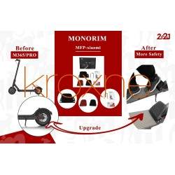 Monorim MFP (foot rest base) for Xiaomi, Ninebot Max or similar models. Monorim - 5 Rear footrest base for Xiaomi or Ninebot Max