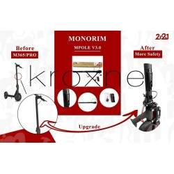 Monorim mPole V3.0 mast - verbeterd en versterkt vouwsysteem met geïntegreerd hangslot Monorim - 4 Verbeterd en versterkt vouwsy