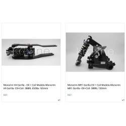 Gorilla Pack - Fjæring foran og bak Monorim Gorilla Edition (spole + olje) Monorim - 1 Ta det til neste nivå med Monorim Gorilla