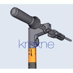 Epéktasi istoú Sharkset gia to Ninebot Max Sharkset - 2 Επεκτείνετε το ύψος του τιμονιού με αυτήν την επέκταση 6 cm για το Nineb