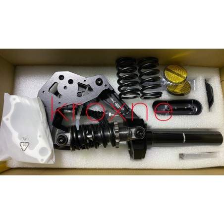 Suspension avant Sharkset pour Ninebot Max G30, G30D, G30P et G30LP Sharkset - 11 Suspension avant Sharkset avec deux amortisseu