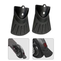 Kit extensor e retentor de lama dianteiro e traseiro para scooter elétrica para scooter elétrica  - 5 Kit extensor e retentor de