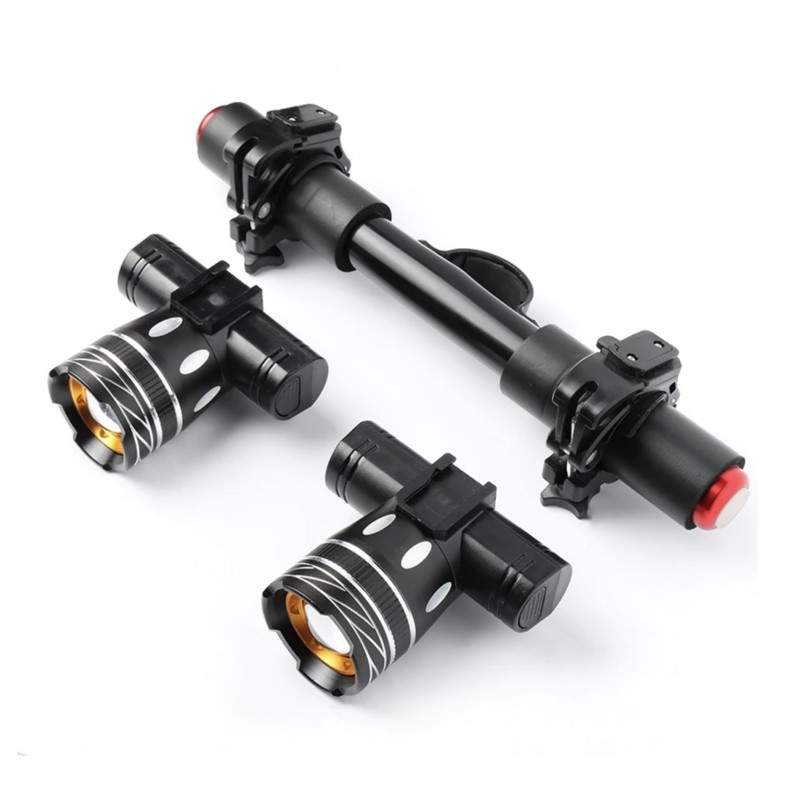 Barre lumineuse à double LED pour scooter électrique Xiaomi avec batterie 1200 mAh  - 1 Barre lumineuse à double LED pour scoote