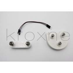 Kit de alzador guardabarros para instalación de neumático de 10 pulgadas en patinetes eléctricos Xiaomi  - 3 Kit de alzador guar