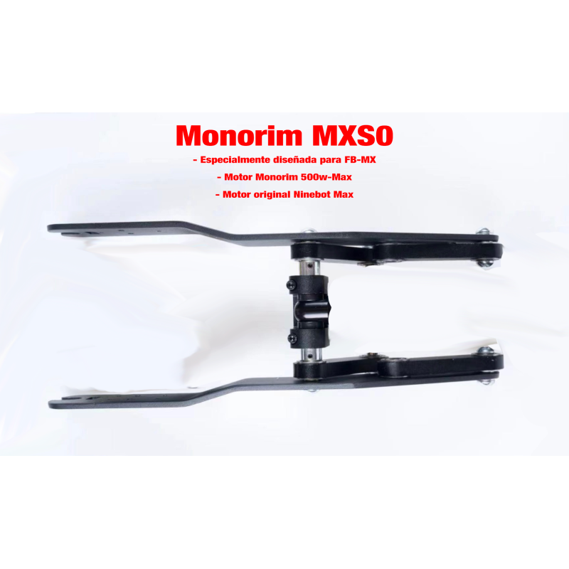 Monorim MXS0 projetado para instalar o kit FB-MX ou motor 500w-Max ou G30 Max - Suspensão dianteira para Ninebot Max Monorim - 1