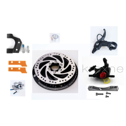 Kit freno a disco posteriore Monorim MD-MXR1 Pro per motore 350w/500w su scooter Ninebot Max G30 o simili Monorim - 10 
Installa