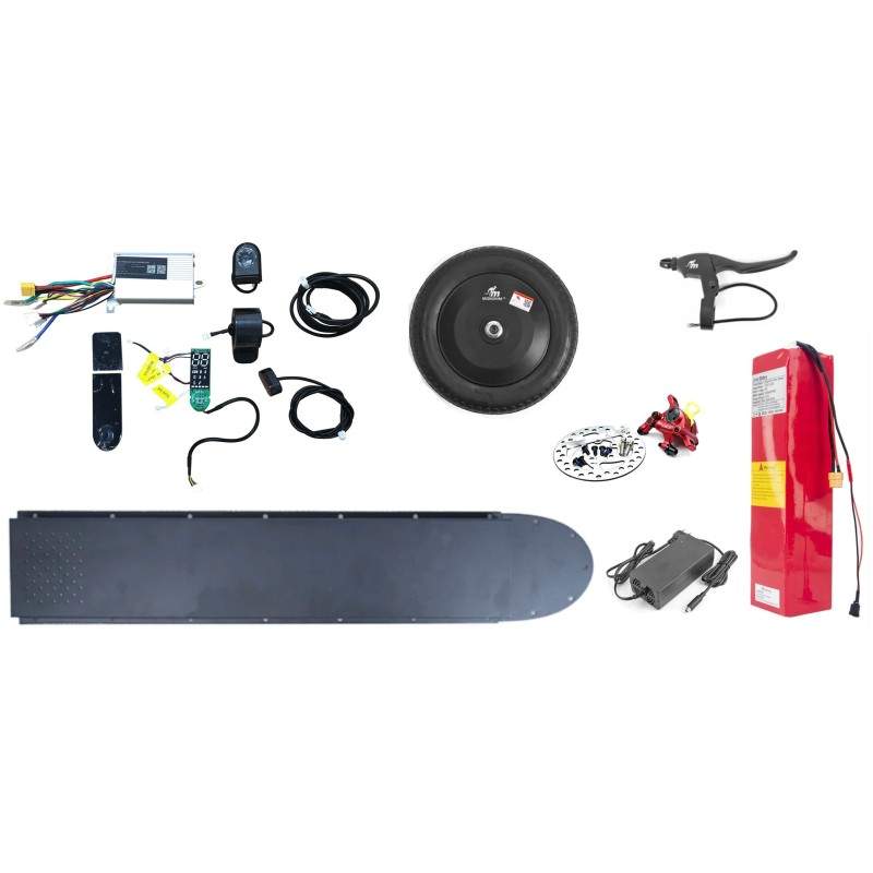 Monorim Pack U5 Non Pro (uključuje motor od 500 W)  - 1 
Najveća brzina s velikim okretnim momentom: 50 do 55 km na sat
Uključuj