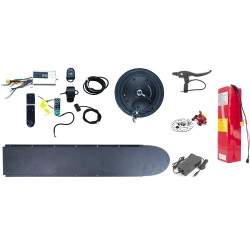 Monorim Pack U5 Non Pro Air (inclui um motor Air de 500w)  - 1 
Velocidade máxima com alto torque: 50 a 55 km por hora
Inclui:
-