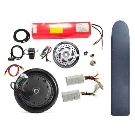 Monorim DUAL32 Ultra (s motorom 350 Vt) Monorim - 2 Akkumulyator 36 V 14400 mAch s BMS 30 Ach
On vklyuchayet v sebya dvigatel' n