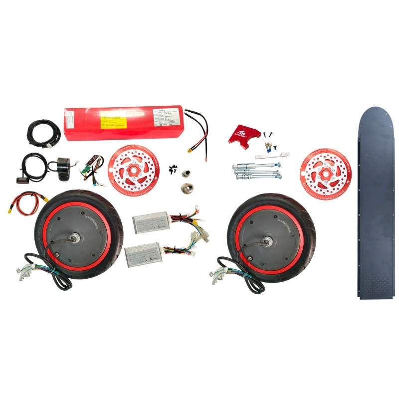 Monorim Dual32 Ultra (enthält zwei 350-W-Motoren) Monorim - 1 36V 14400mAh Akku mit 30Ah BMS
Es enthält zwei Motoren mit einer N