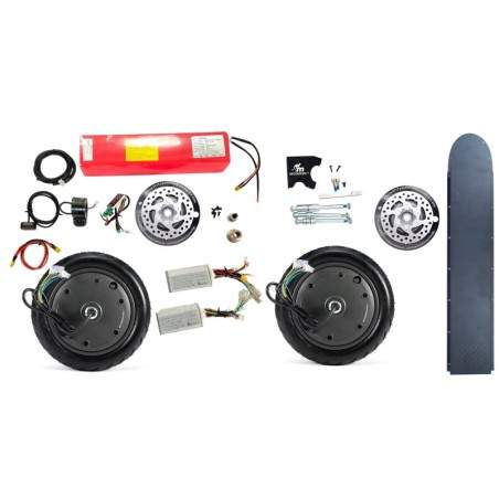 Monorim Dual32 Ultra (vklyuchayet v sebya dva dvigatelya po 350 Vt) Monorim - 2 Akkumulyator 36 V 14400 mAch s BMS 30 Ach
On vkl