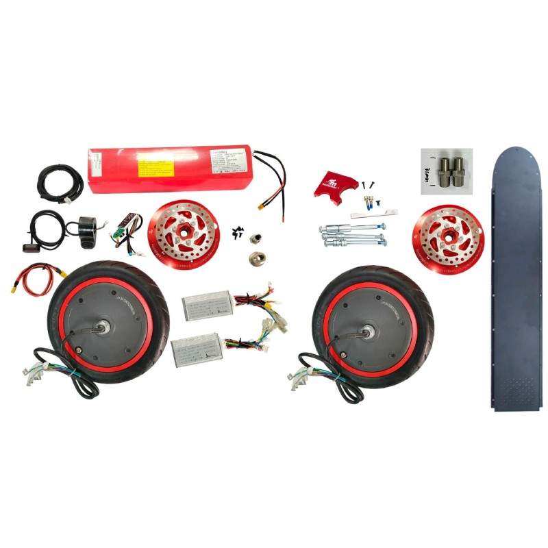 Monorim Dual32 Ultra+ MR1 (inclui dois motores de 350w) Monorim - 1 Bateria 36v 14400mah com 30Ah BMS
Inclui dois motores nomina