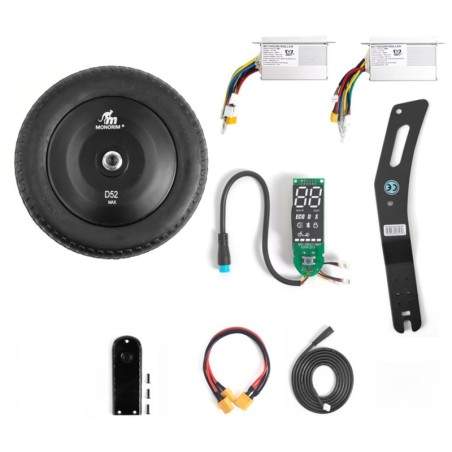 Monorim Dual52 Max (vključuje 500 W motor) Monorim - 1 
Vključuje motor z nominalno močjo 500 W, z dodajanjem te moči motorju Mo