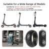 Massieve band voor Zero 8, Zero 9, Vsett 8, Vsett 9, Kugoo X1, Kirin G2 Pro 8.5x3 elektrische scooter Kukirin - 2 Massieve band 