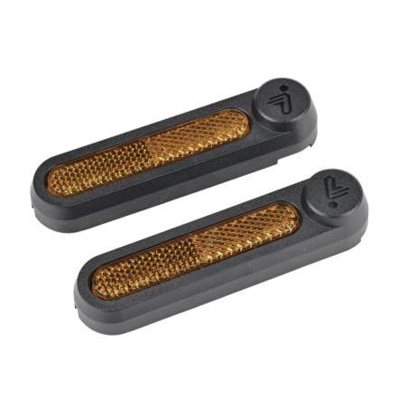 Cubre tuercas trasero con reflectante para Segway F2, F2 Plus, F2 Pro o similar Segway - Ninebot - 1 Cubre tuercas trasero con r