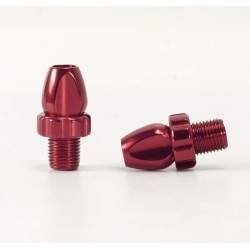 Adjustment screw for brake lever for electric scooter, bicycle or similar vehicle. M7 and M10 aluminum  - 2 Adjustment screw for