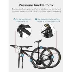 Transportavimo krepšys 168cm x 85cm kalnų dviračiui iki 27,5 colio  - 2 Transportavimo krepšys 168cm x 85cm kalnų dviračiui iki 