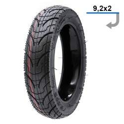 Tubeless rengas 9.2x2 puhkaisunestogeelillä Xiaomi M365, Pro, Pro2, Essential, Mi3  - 1 Tubeless rengas 9.2x2 puhkaisunestogeeli