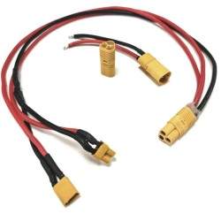 Cablu de conectare comutat pentru baterie externa compatibil cu scuter, bicicleta electrica sau similar  - 1 Cablu de conectare 