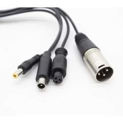 Převodníkový kabel GX16 na DC 5,5 mm / DC 8 mm / XLR / GX12  - 2 Převodníkový kabel GX16 na DC 5,5 mm / DC 8 mm / XLR / GX12
Pře