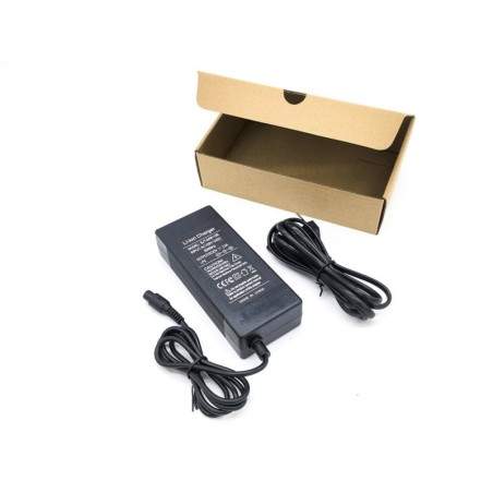 Nabíjačka na kolobežku alebo elektrobicykel 42V 2A - 36v - GX12 konektor  - 1 Nabíjačka na kolobežku alebo elektrobicykel 42V 2A