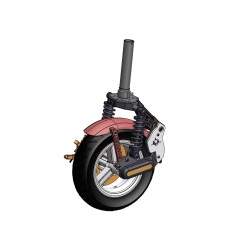 Suspensão dianteira Sharkset com travão de disco para Ninebot Max G30E ll/G30 LE/G30D/G30LP, Segway Max G2/G65.  - 3 Suspensão d