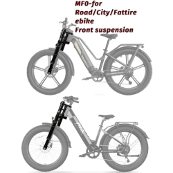 Monorim MF0 hidraulinė priekinė pakaba su pneumatiniais amortizatoriais skirta plento, kalnų ar bekelės dviračiams  - 4 Monorim 