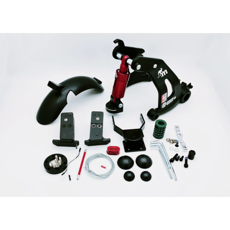 Monorim MFR1 galinė pakaba, skirta Segway F20 F25E F30E F40E paspirtukui ar panašiai Monorim - 7 Monorim MFR1 galinė pakaba, ski