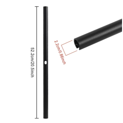 Lai juhtraud 52cm Xiaomi M365 Pro Essential 1S  - 1 
Sobivus: 52cm juhtraud Xiaomi M365, Pro, Essential, 1S voi sarnane (22mm).
