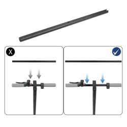 Siroko krmilo 52cm za Xiaomi M365 Pro Essential 1S  - 2 
Ustreznost: krmilo 52cm za Xiaomi M365, Pro, Essential, 1S ali podobno 