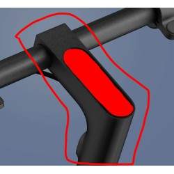 Bildschirmbasis oder Lenkerhalterung für den Elektroroller Xiaomi Scooter 4 Ultra Xiaomi - 1 Bildschirmbasis oder Lenkerhalterun