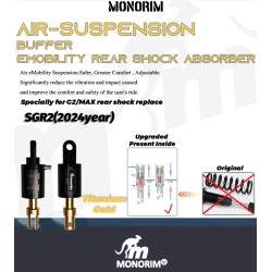 Kit d'amortisseurs Monorim SGR2 Air pour suspension arrière Segway série Max G2 Monorim - 2 Kit d'amortisseurs Monorim SGR2 Air 