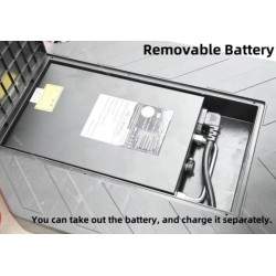 Chetirikolesen sgŭvaem elektricheski skuter sŭs stol za vŭzrastni khora Segway - Ninebot - 8  