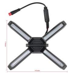 Luz frontal super brilhante para Segway ZT3 / Segway ZT3 Pro - peças e sobressalentes Segway - Ninebot - 7  