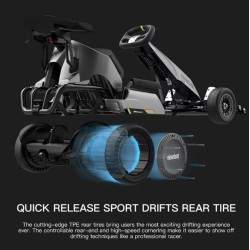 Driftbanden voor Ninebot Gokart Pro, GoKart Kit en Gokart Lamborghini - Ninebot S Max Segway - Ninebot - 5 
Compatibel met Nineb