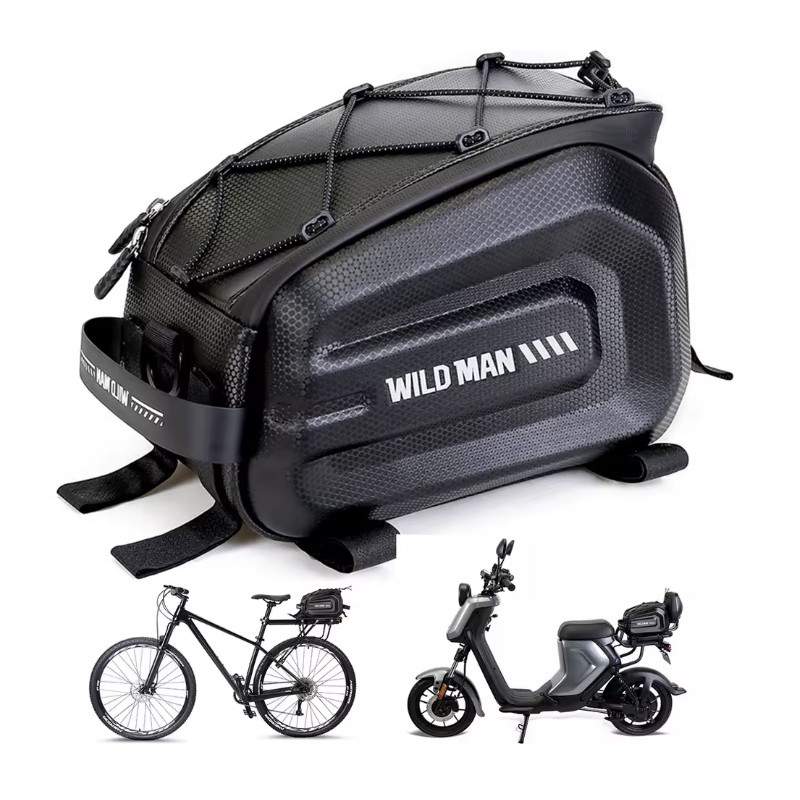 Bolsa impermeável para moto ou bicicleta Wild Man - 1  