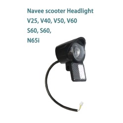 Predne svetlo pre Navee V25/V40/V50/V50i Pro/S40/S60/N65/N65i alebo podobne - LED Navee - 3 Kompatibilne s Navee V25, V40, V50, 